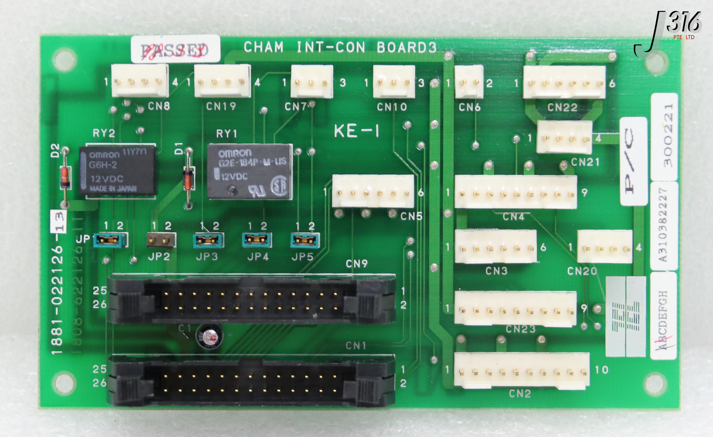 36462 TOKYO ELECTRON PCB, CHAM INT-CON BOARD3 1881-022126-13 | eBay